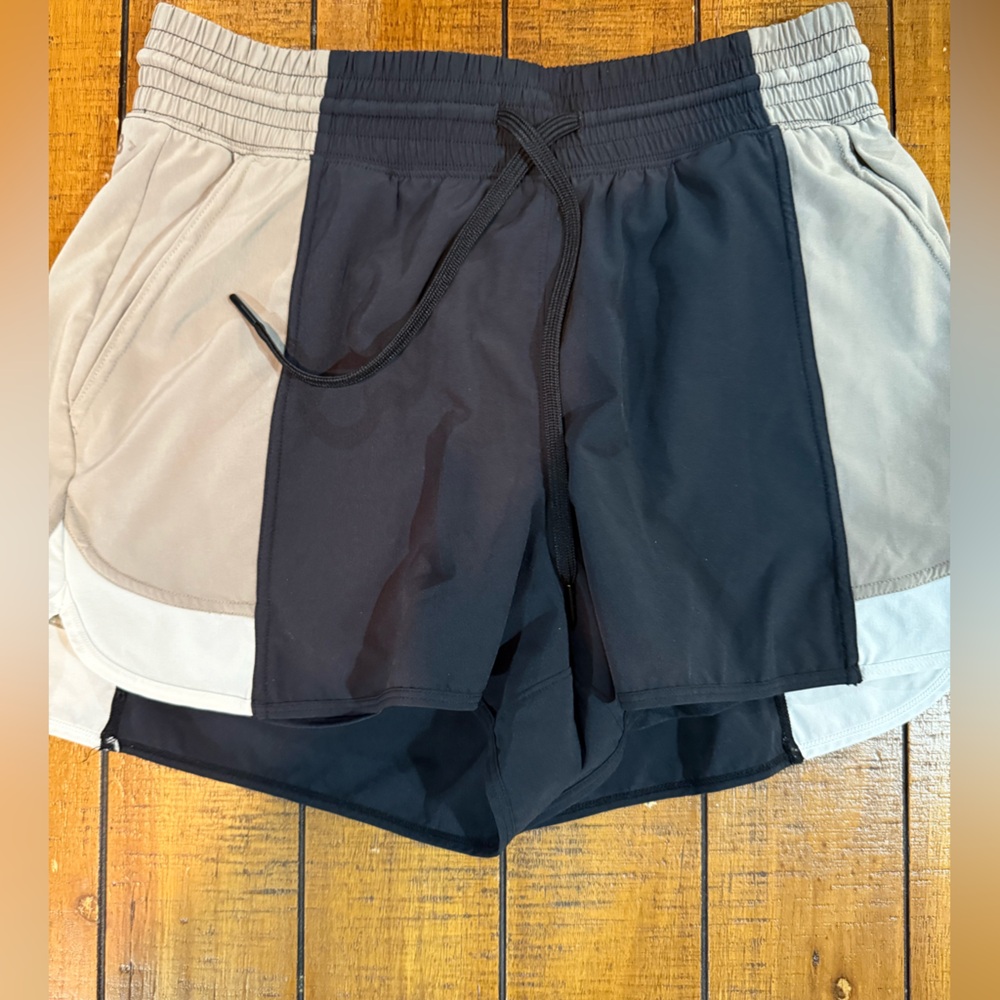 Abercrombie & Fitch YPB Women's Black Athletic Shorts